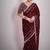 New Soft Space Silk Sequance Embroidery Work Women's Saree With Blouse Set 