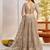 Gleaming Gray Sequins Net Bridesmaid Lehenga Choli With Dupatta