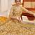 Superior Yellow Thread Embroidered Net Lehenga Choli With Dupatta