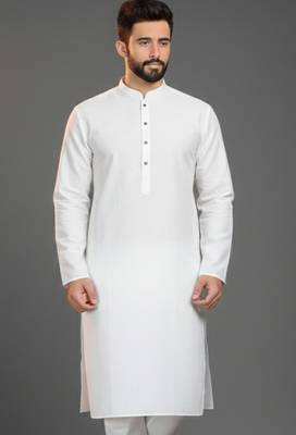 White cotton kurta 1