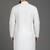 White cotton kurta