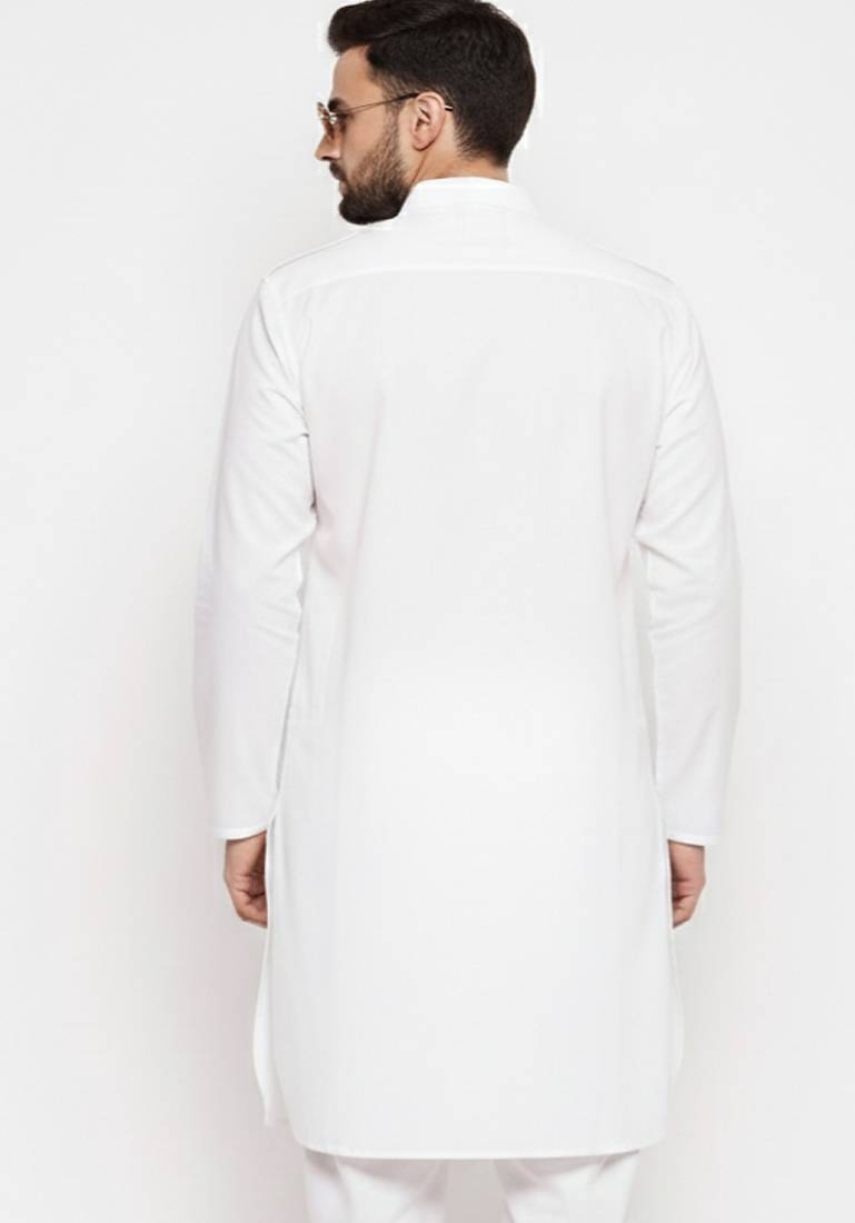 White cotton kurta