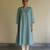Blue tissue kurta set