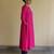 Pink silk kurta set