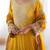 Mustard yellow zari work salwar kameez