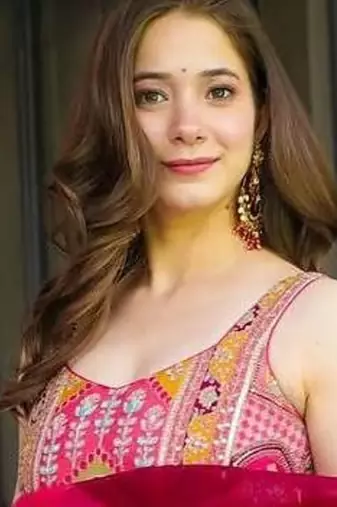 Pink multi-patterned festive lehenga