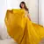 yellow full stitched fox georgette lehenga choli set for women