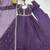Purple color dori zari sequince embroidered work anarkali set