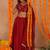 RASHA RED DETAILED LEHENGA SET