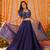 VIBHA NAVY BLUE DETAILED LEHENGA SET