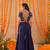 VIBHA NAVY BLUE DETAILED LEHENGA SET