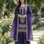 Purple Color Gimmy Silk Embroidery Work Party wear palazzo Set