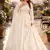 Classic off-white georgette heavy embroidered festive anarkali set