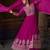 Pink georgette sequins readymade suits free size up to 42