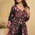 Black georgette sequins readymade suits free size up to 42
