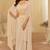 Beige georgette sequins readymade suits free size up to 42