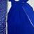 Navy-blue embroidered pure georgette salwar suit