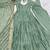 Light-green jacquard pure chanderi silk salwar suit