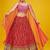 Enchanting Pink Sequins Georgette Sangeet Wear Lehenga Choli