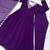 Purple zari pure georgette salwar suit