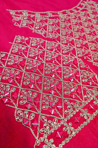 pink georgette sequins zari work lehenga choli