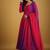 Multicolor tie dye pure georgette salwar suit