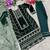 Green embroidered viscose salwar suit