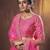 Gorgeous Pink Dori Embroidered Silk Wedding Lehenga Choli With Dupatta