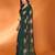 green mannequin store printed saree