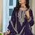  purple palazzo suit for women