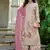  simmer silk heavy embroidery palazzo suit for women beige