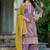  simmer silk heavy embroidery palazzo suit for women lilac