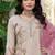  simmer silk heavy embroidery palazzo suit for women beige