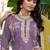  simmer silk heavy embroidery palazzo suit for women lilac