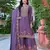  chinon lilac palazzo suit for women chinon fabric