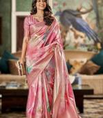 pink premium handloom art silk sarees – luxurious traditional weaving
