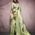 light green premium handloom art silk sarees     luxurious traditional weaving