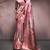 baby pink premium handloom art silk sarees – luxurious traditional weaving