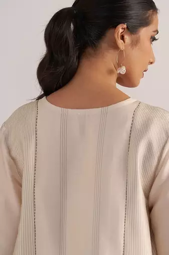 Tofu cream festive co-ord set