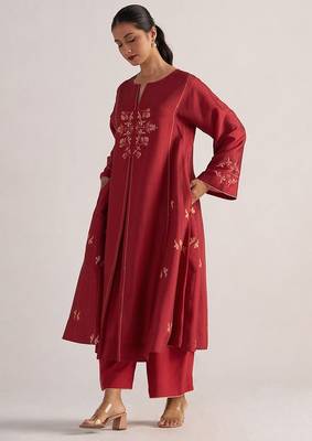 Rio red festive co-ord set 3