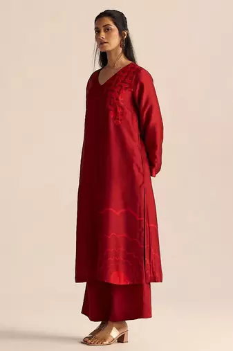 Chilli pepper silk co-ord set