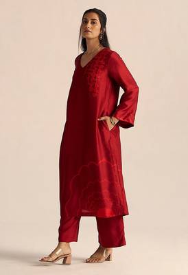 Chilli pepper silk co-ord set 4