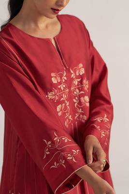 Rio red festive co-ord set 4