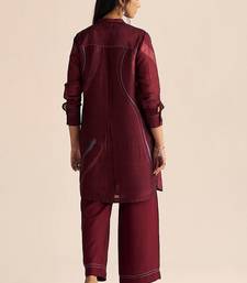 Cordovan silk co-ord set