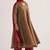 Lark beige and dull maroon tissue print kurta set