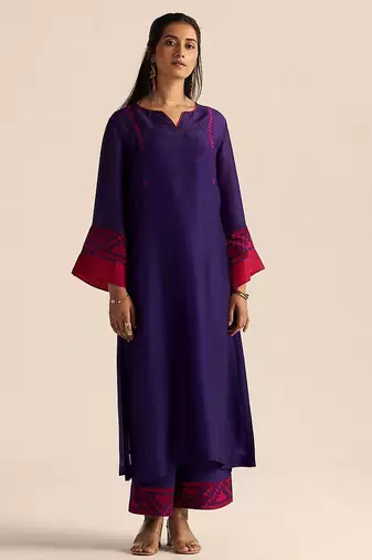 Imperial palace silk co-ord set
