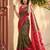 mehendi premium pochampalli art silk saree for festive 