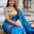 Soft paithani silk saree with zari weawing motifs design and meenakari weawing rich pallu