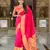 Soft paithani silk saree with zari weawing motifs design and meenakari weawing rich pallu