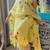 Yellow color french crepe sttiched kurta set